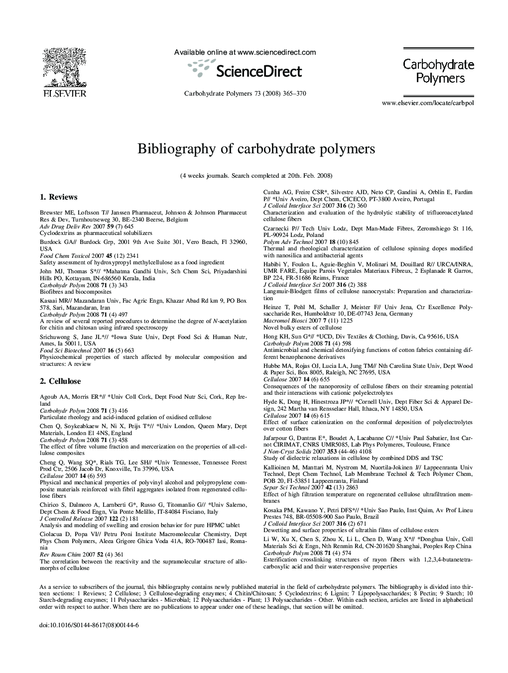Bibliography