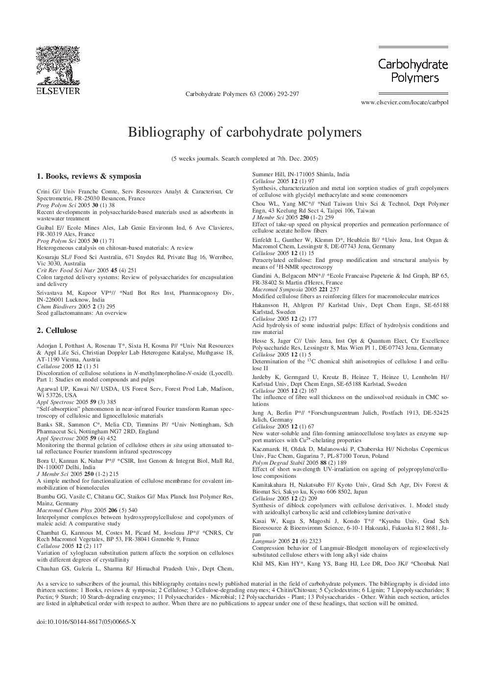 Bibliography