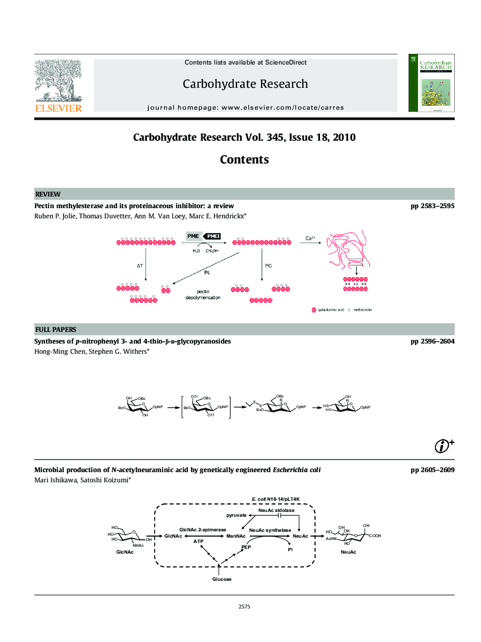 عکس صفحه اول مقاله: Graphical contents list Graphical contents list