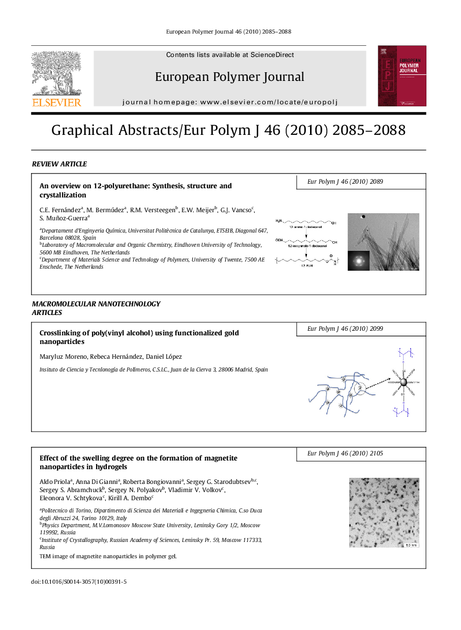 Graphical Abstracts