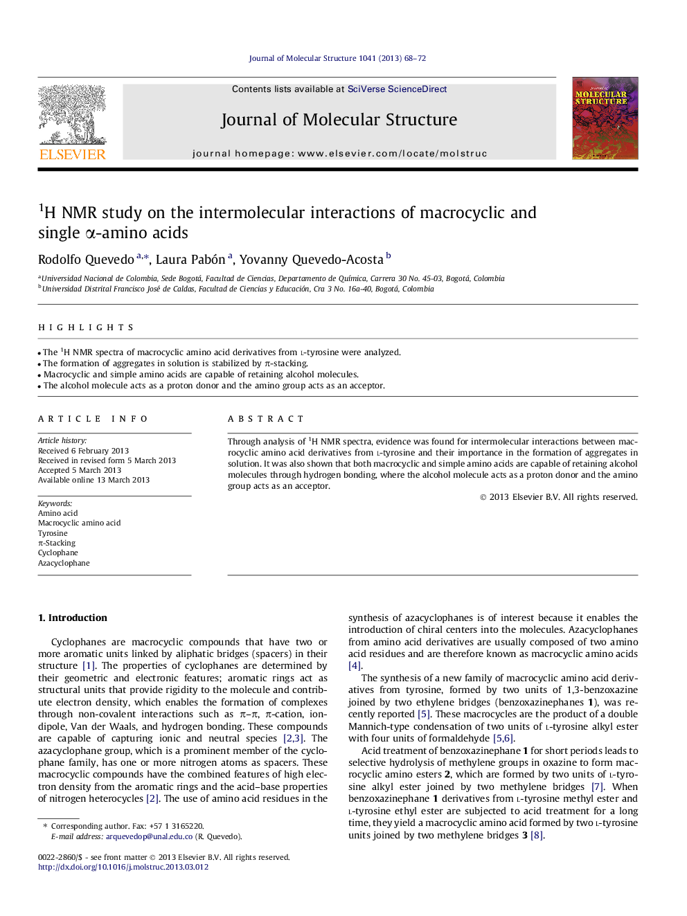 1H NMR study on the intermolecular interactions of macrocyclic and single α-amino acids