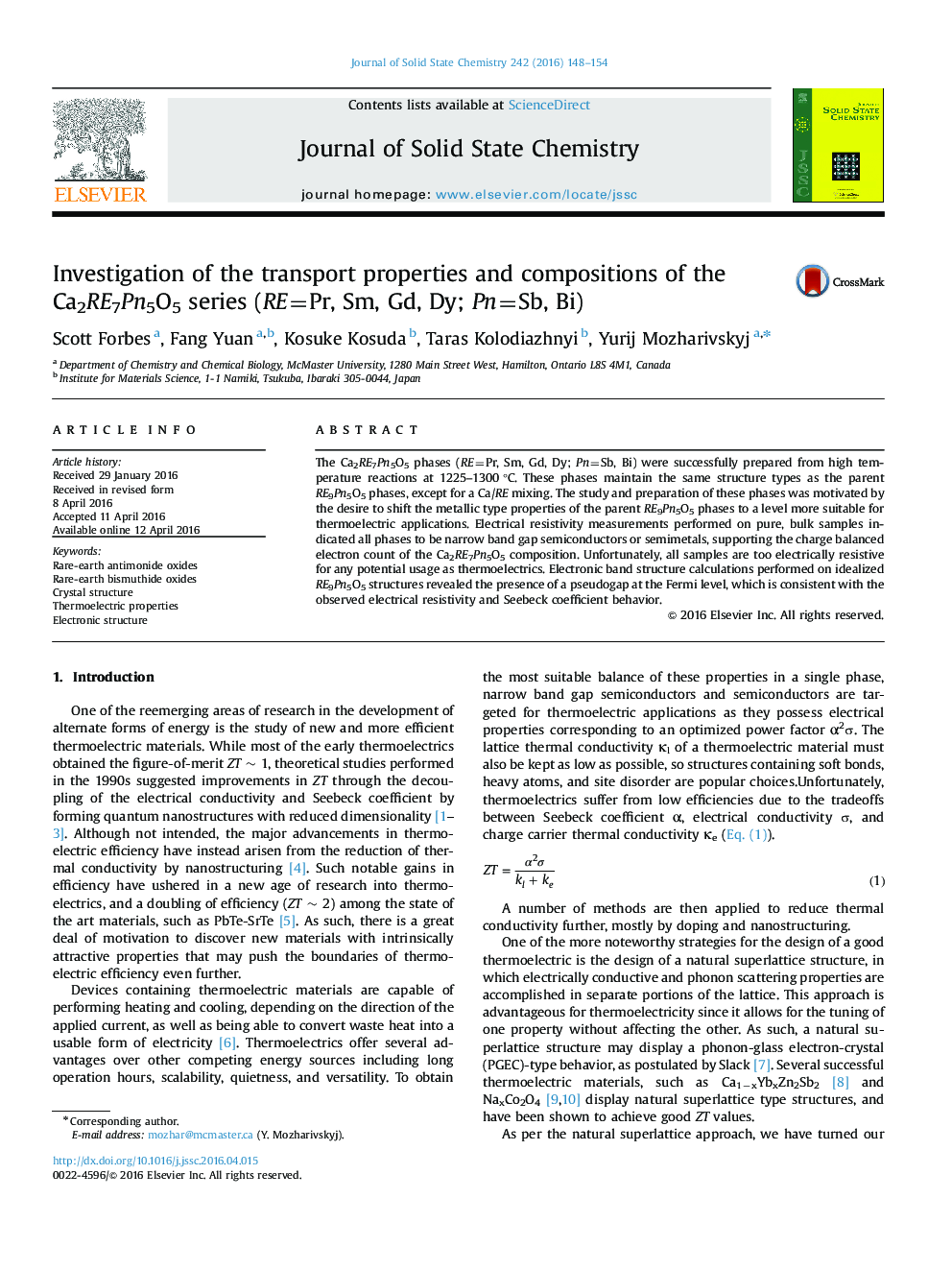 Investigation of the transport properties and compositions of the Ca2RE7Pn5O5 series (RE=Pr, Sm, Gd, Dy; Pn=Sb, Bi)