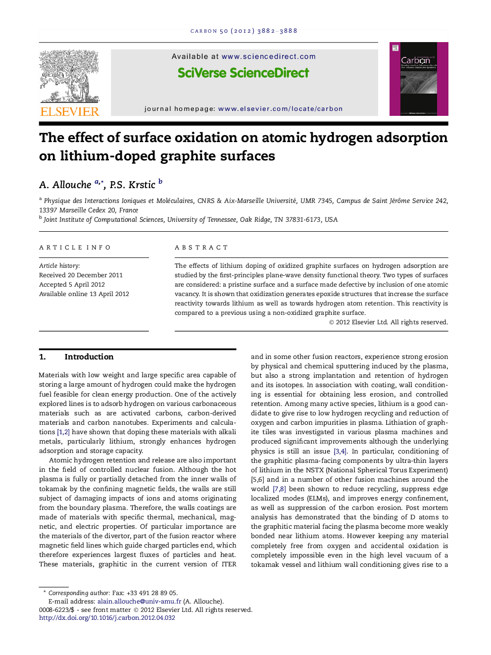 The effect of surface oxidation on atomic hydrogen adsorption on lithium-doped graphite surfaces