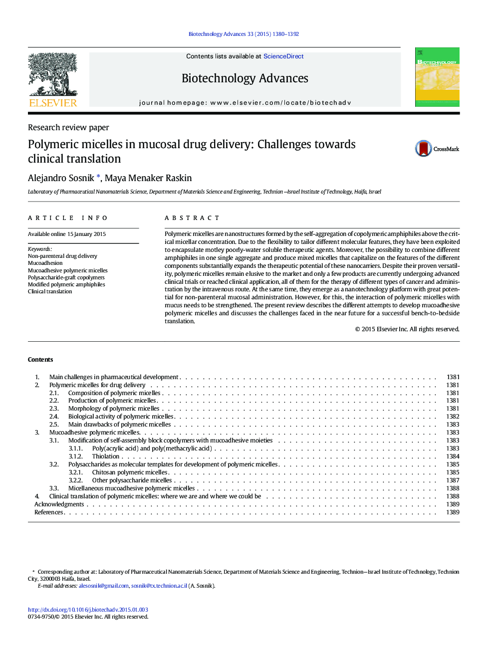 Polymeric micelles in mucosal drug delivery: Challenges towards clinical translation