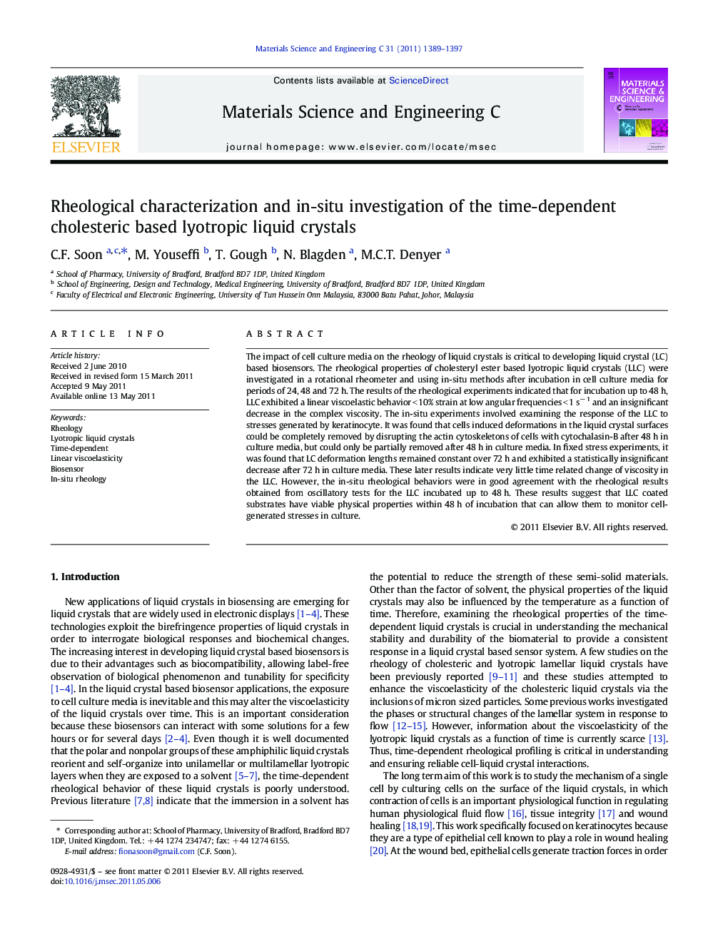 Rheological characterization and in-situ investigation of the time-dependent cholesteric based lyotropic liquid crystals