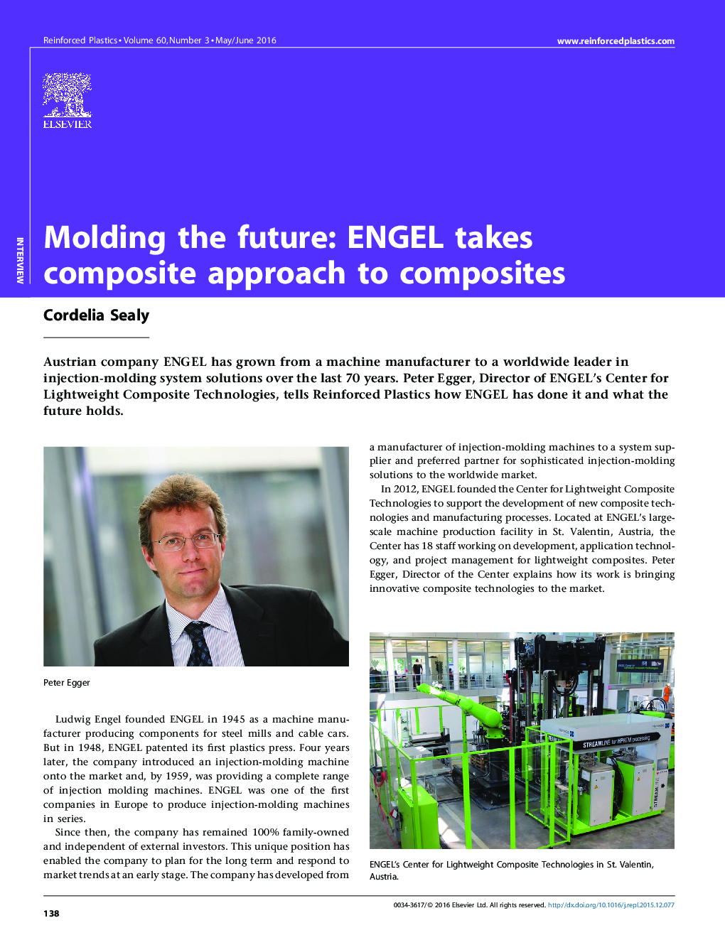 Molding the future: ENGEL takes composite approach to composites