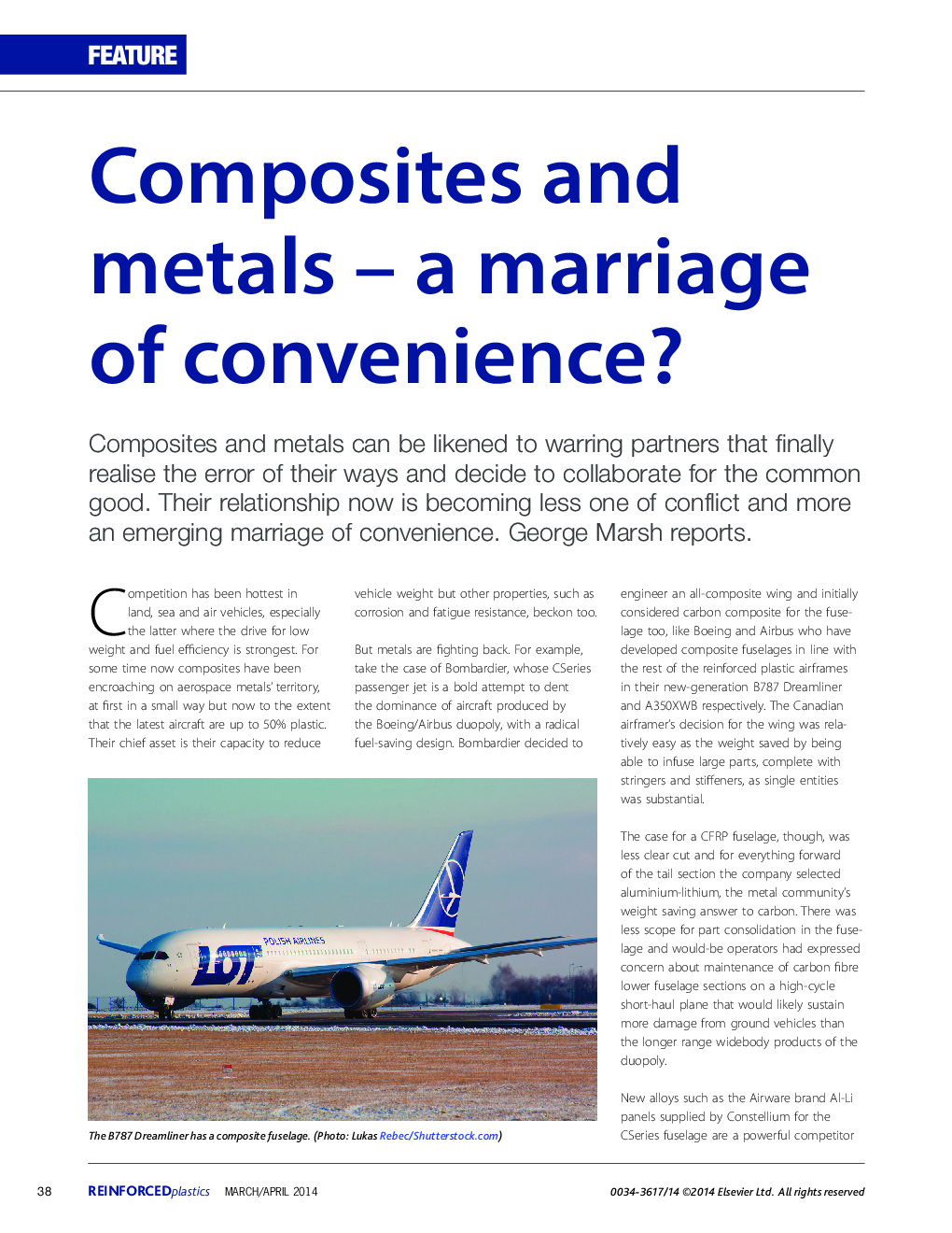 Composites and metals – a marriage of convenience?