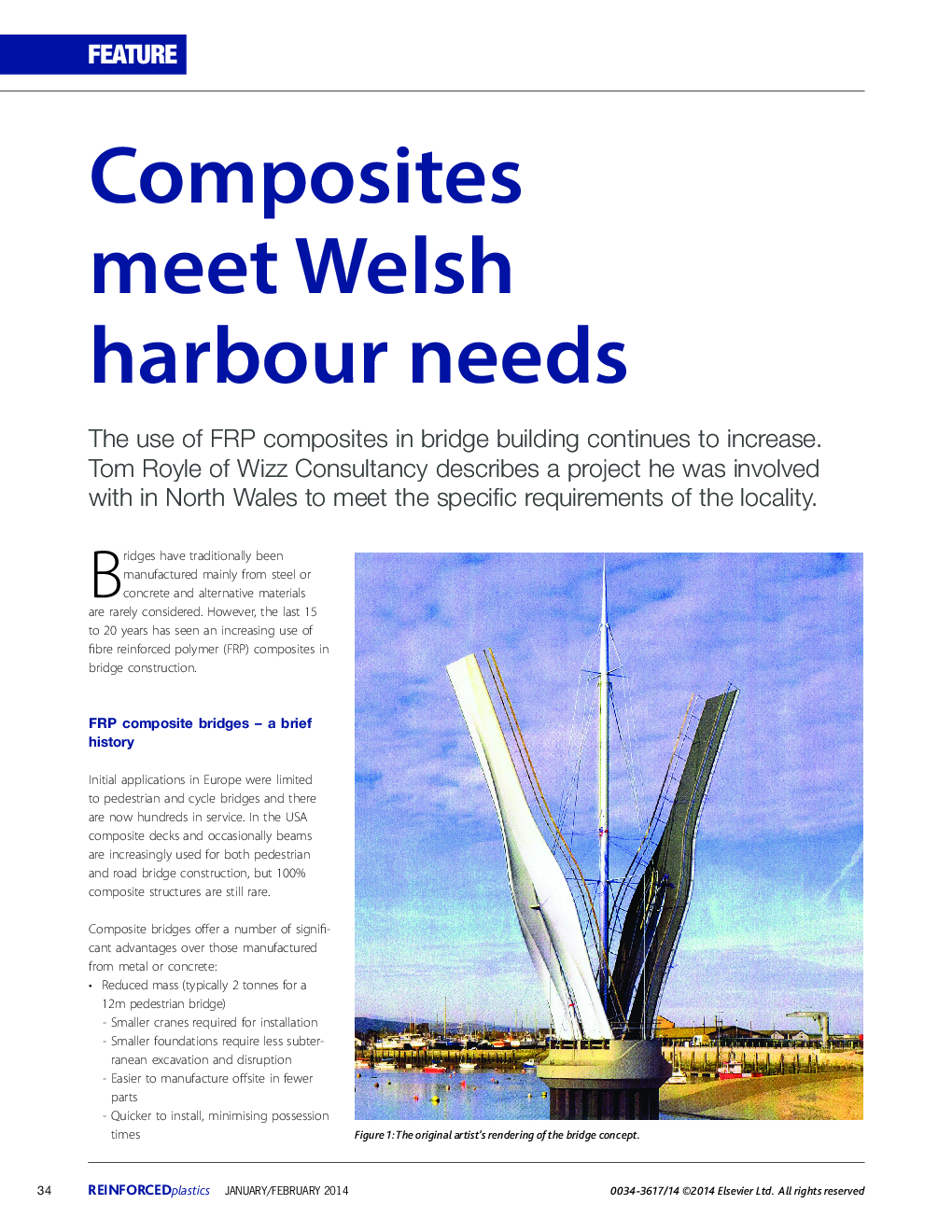 Composites meet Welsh harbour needs