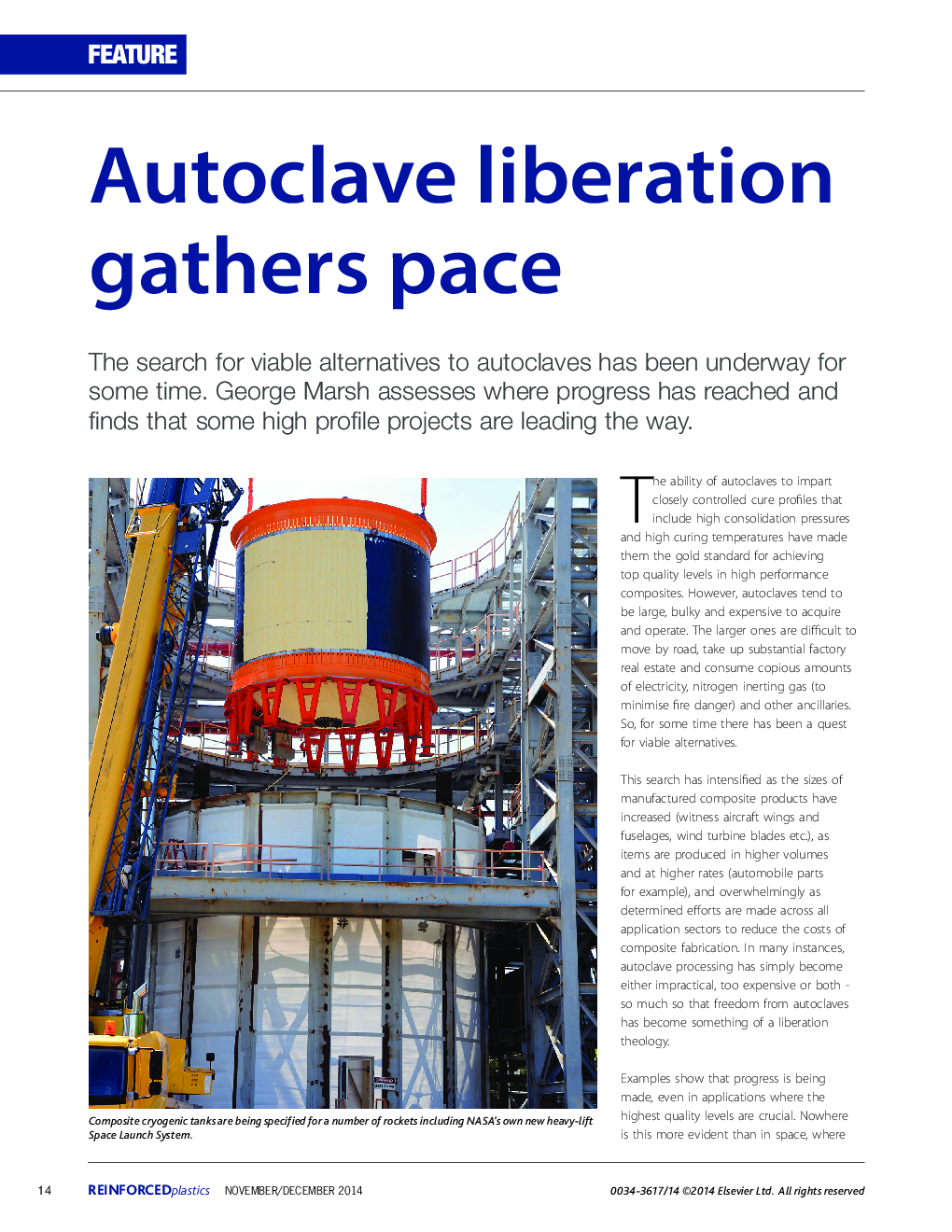 Autoclave liberation gathers pace