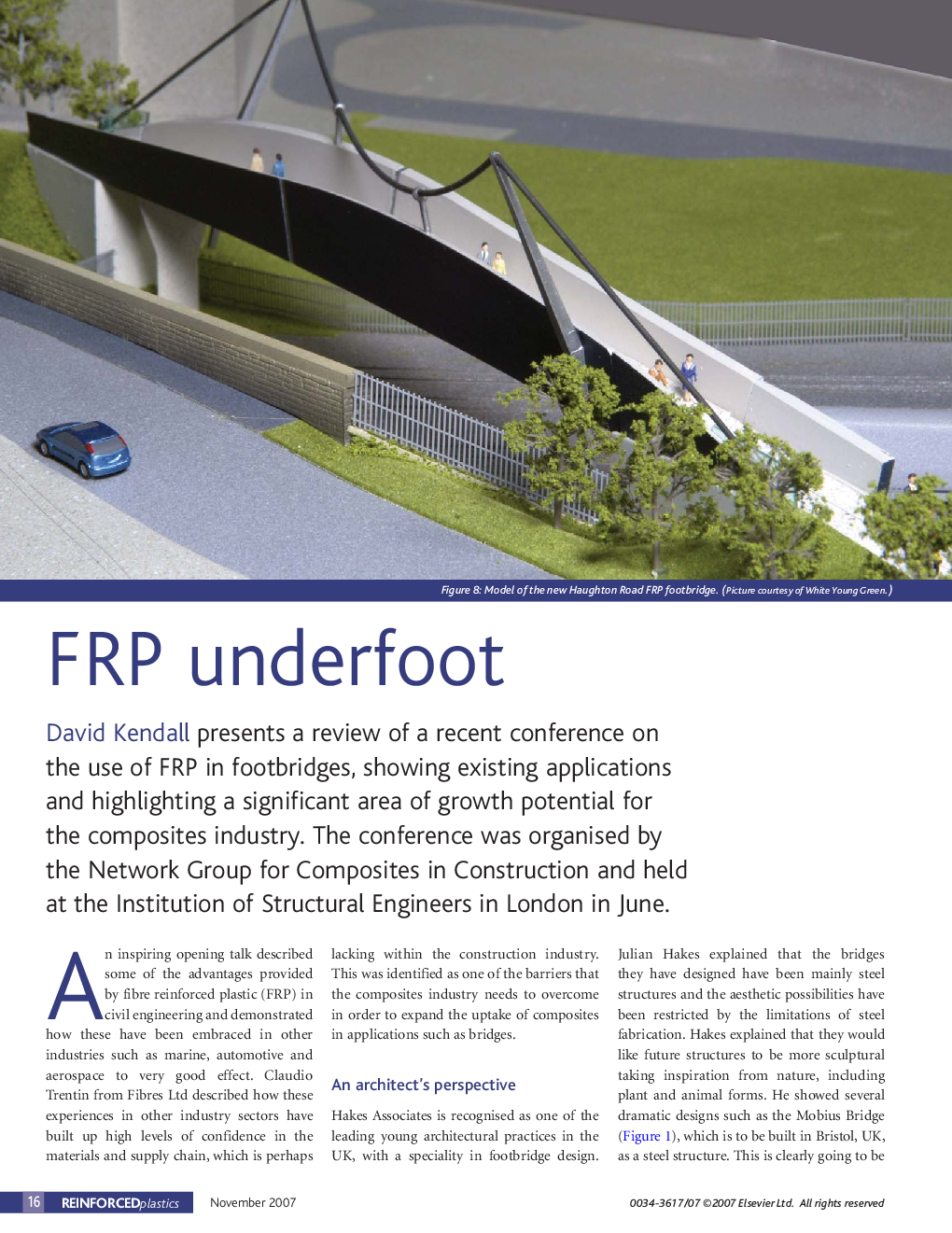 عکس صفحه اول مقاله: FRP underfoot FRP underfoot