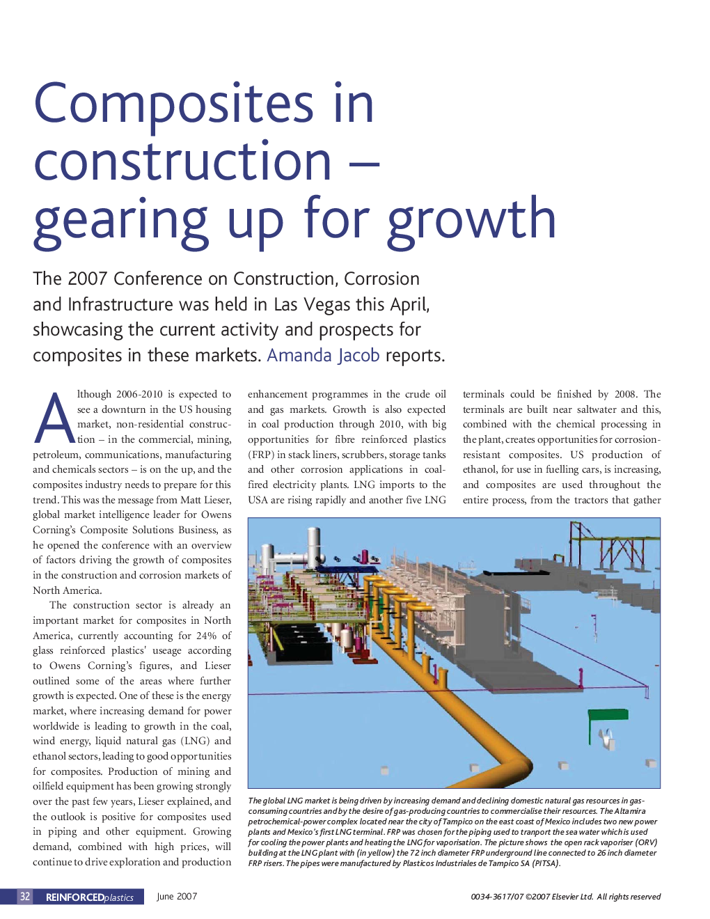 Composites in construction - gearing up for growth