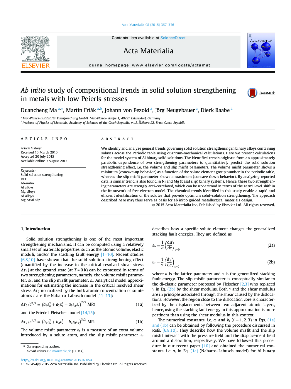 Ab initio study of compositional trends in solid solution strengthening in metals with low Peierls stresses