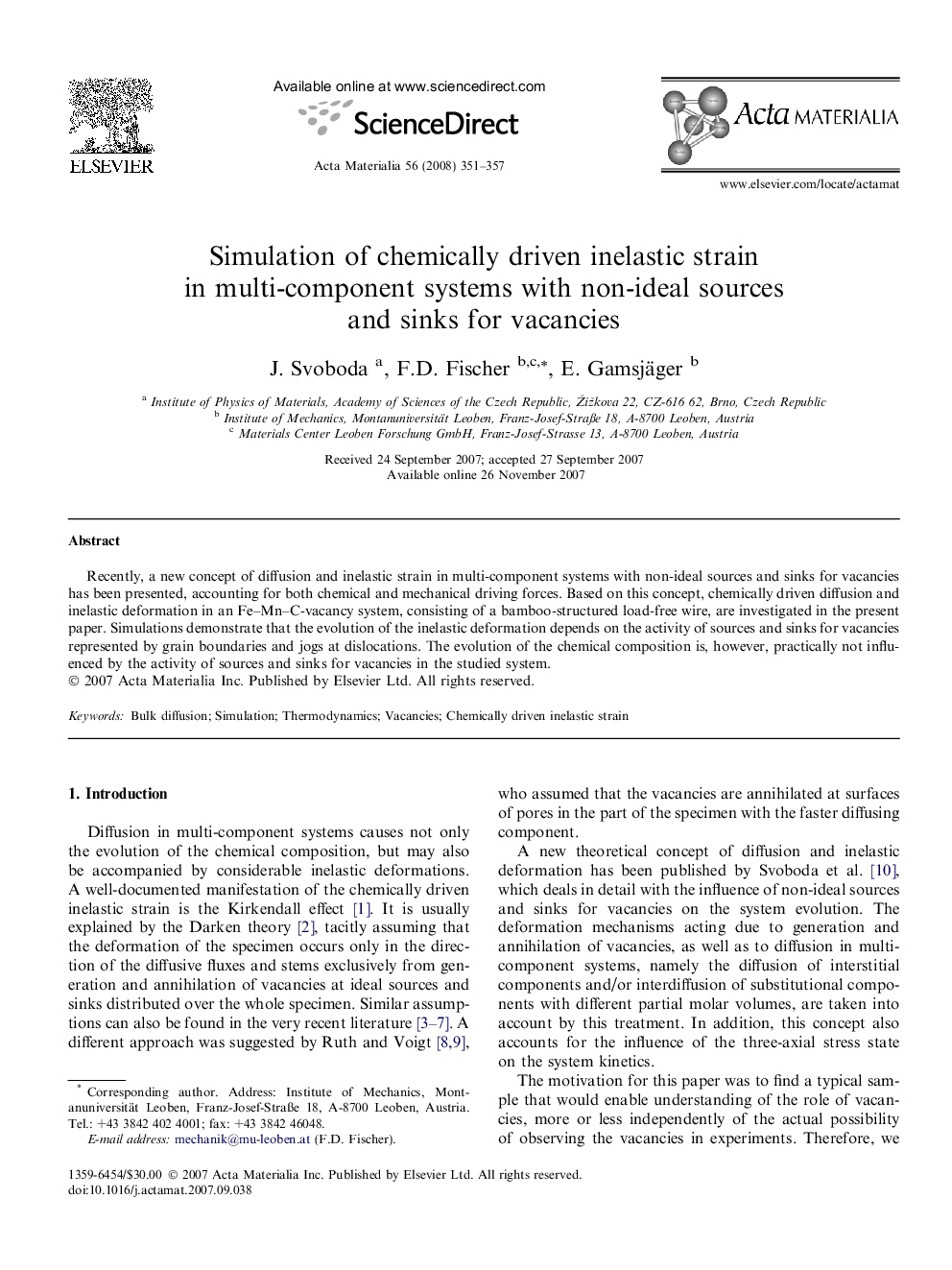 Simulation of chemically driven inelastic strain in multi-component systems with non-ideal sources and sinks for vacancies