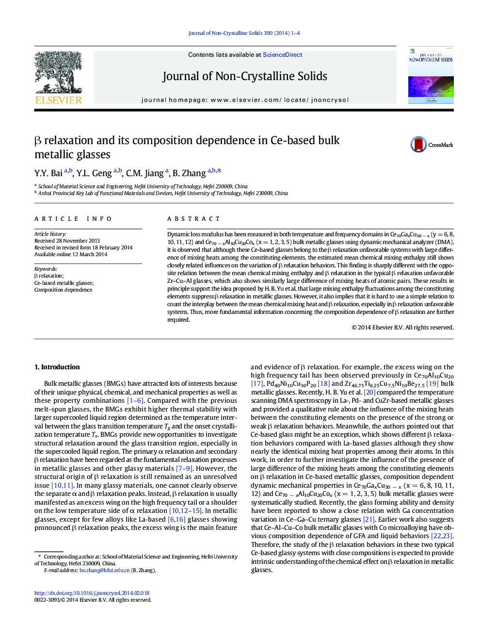 β relaxation and its composition dependence in Ce-based bulk metallic glasses