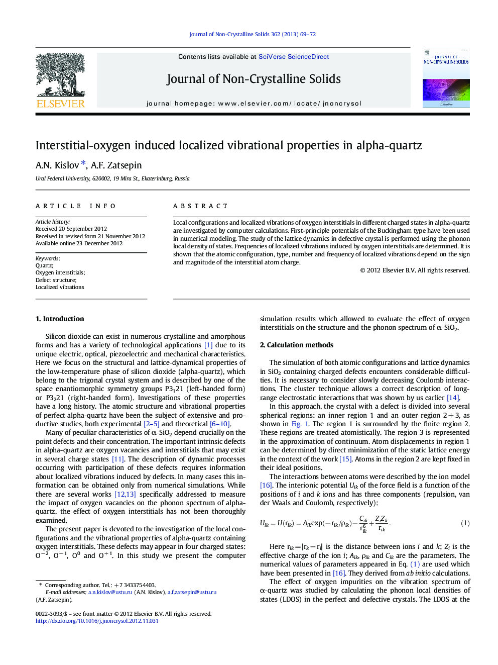 Interstitial-oxygen induced localized vibrational properties in alpha-quartz