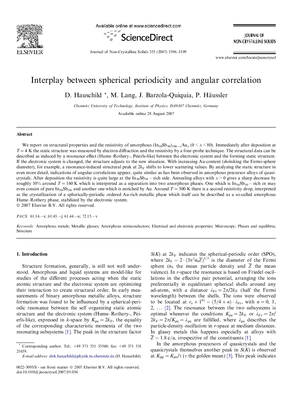 Interplay between spherical periodicity and angular correlation