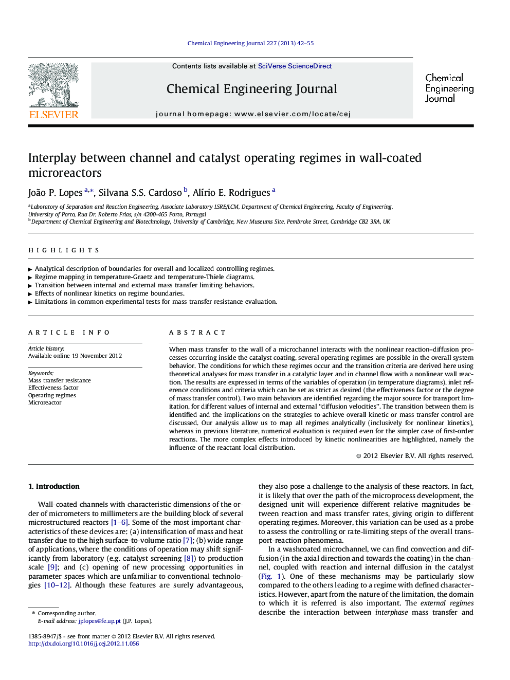 Interplay between channel and catalyst operating regimes in wall-coated microreactors