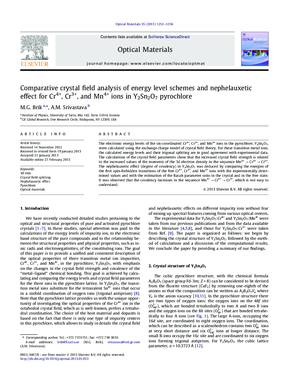 Comparative crystal field analysis of energy level schemes and nephelauxetic effect for Cr4+, Cr3+, and Mn4+ ions in Y2Sn2O7 pyrochlore