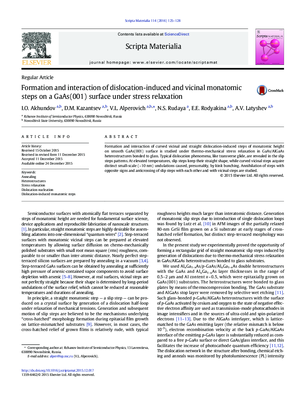 Formation and interaction of dislocation-induced and vicinal monatomic steps on a GaAs(001) surface under stress relaxation