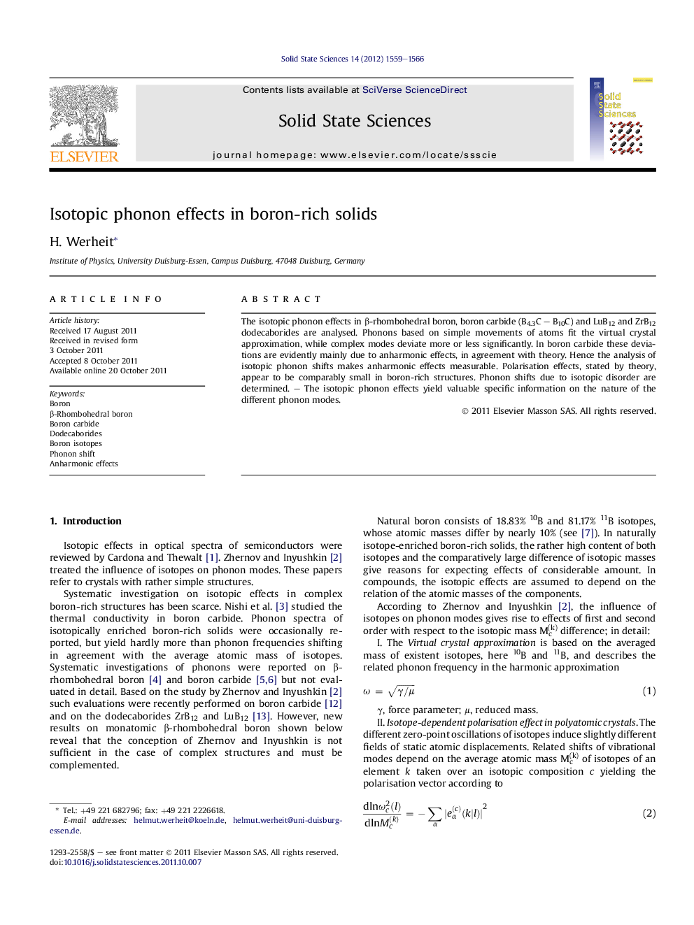 Isotopic phonon effects in boron-rich solids