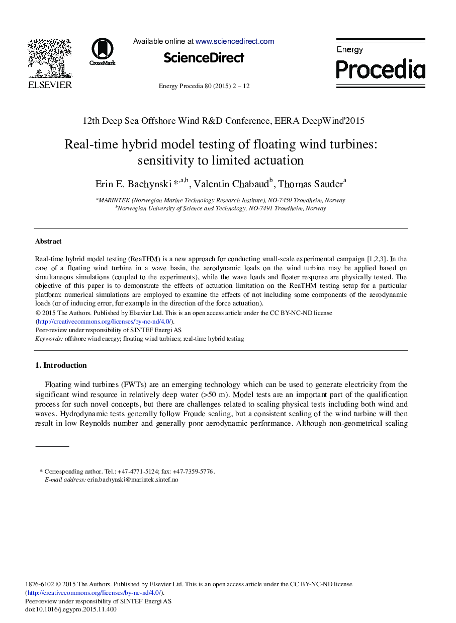 Real-time Hybrid Model Testing of Floating Wind Turbines: Sensitivity to Limited Actuation 