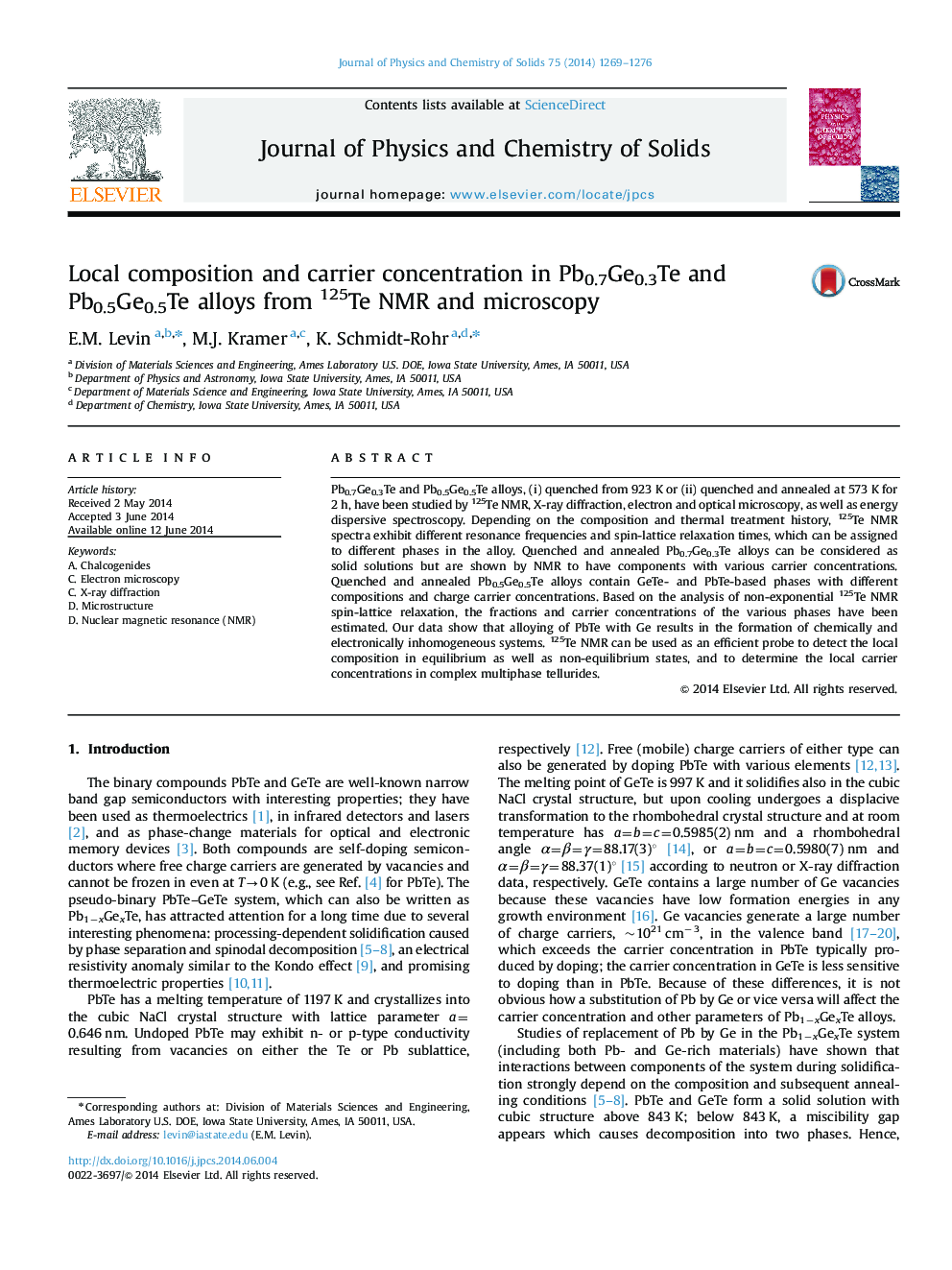 Local composition and carrier concentration in Pb0.7Ge0.3Te and Pb0.5Ge0.5Te alloys from 125Te NMR and microscopy