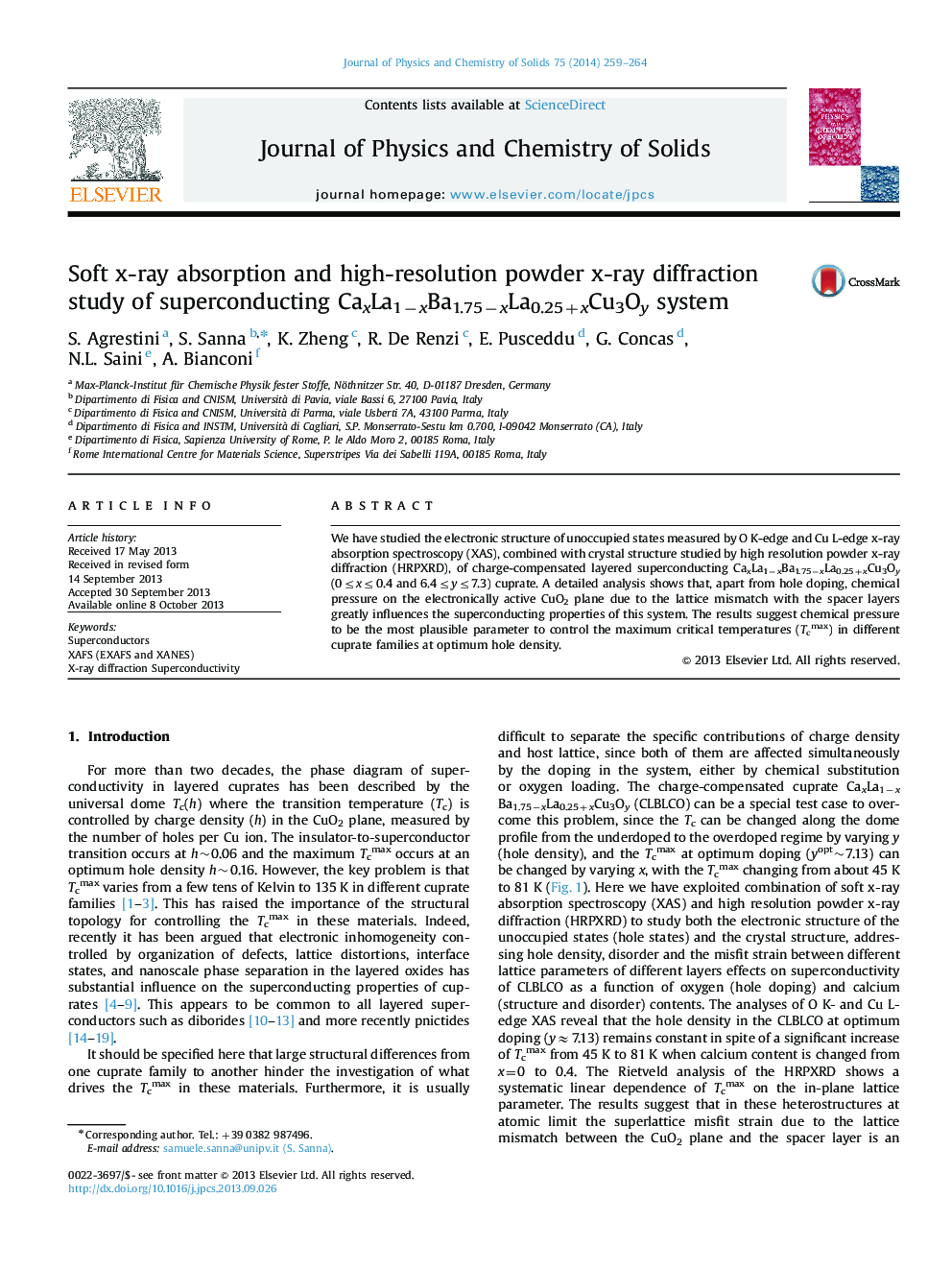 Soft x-ray absorption and high-resolution powder x-ray diffraction study of superconducting CaxLa1−xBa1.75−xLa0.25+xCu3Oy system