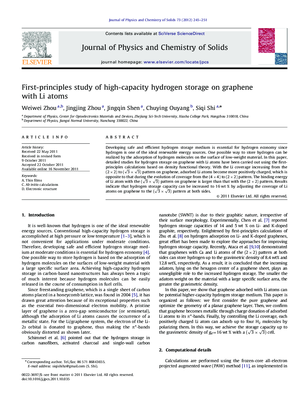 First-principles study of high-capacity hydrogen storage on graphene with Li atoms
