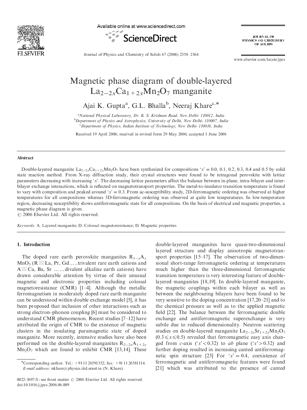 Magnetic phase diagram of double-layered La2â2xCa1+2xMn2O7 manganite