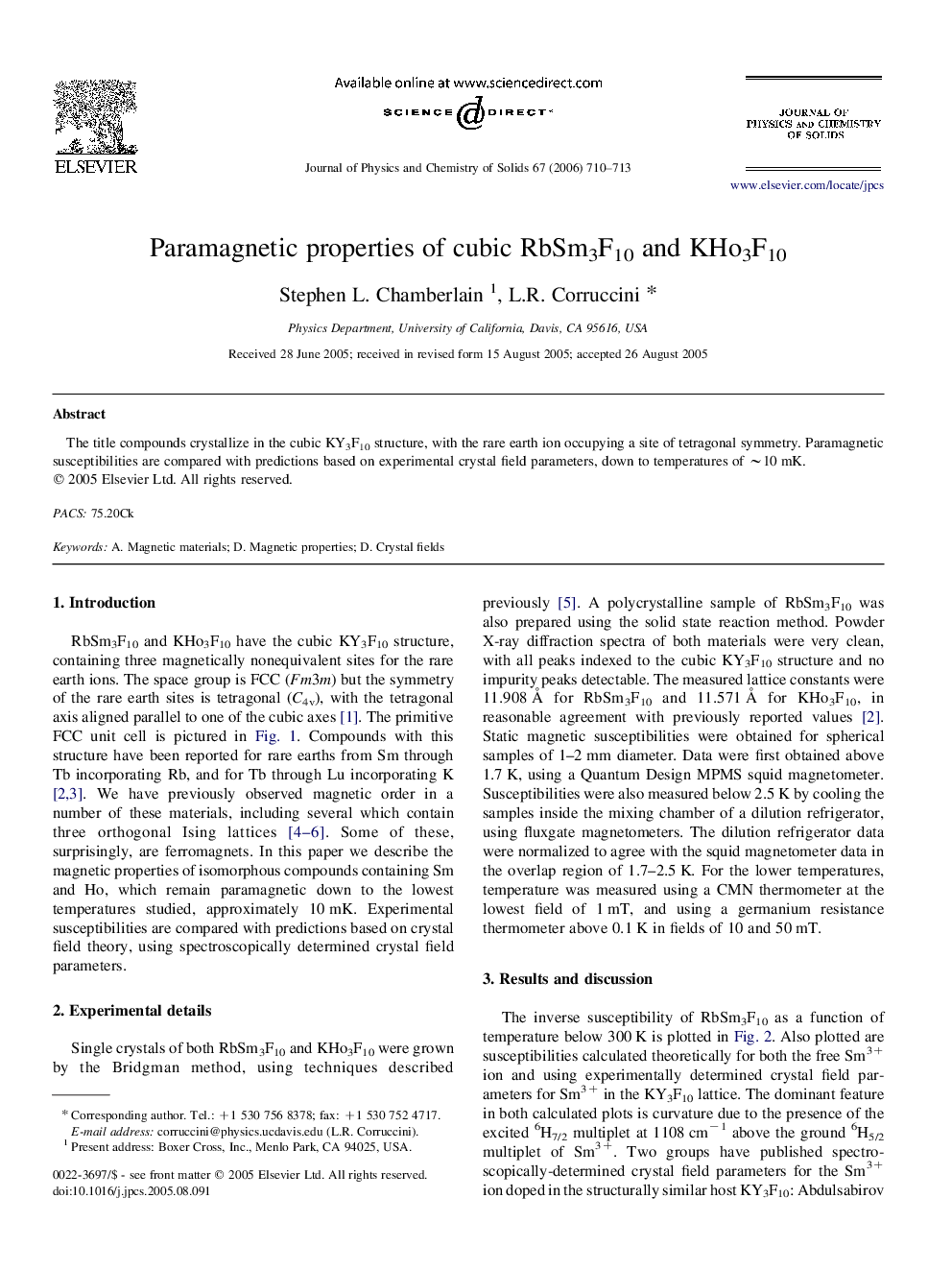 Paramagnetic properties of cubic RbSm3F10 and KHo3F10