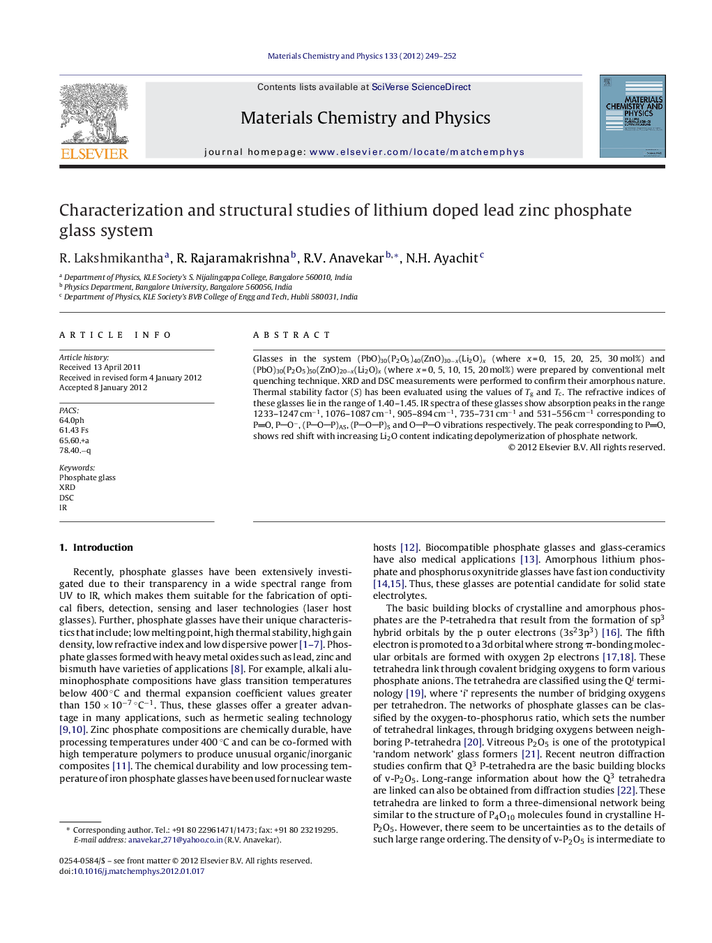 Characterization and structural studies of lithium doped lead zinc phosphate glass system