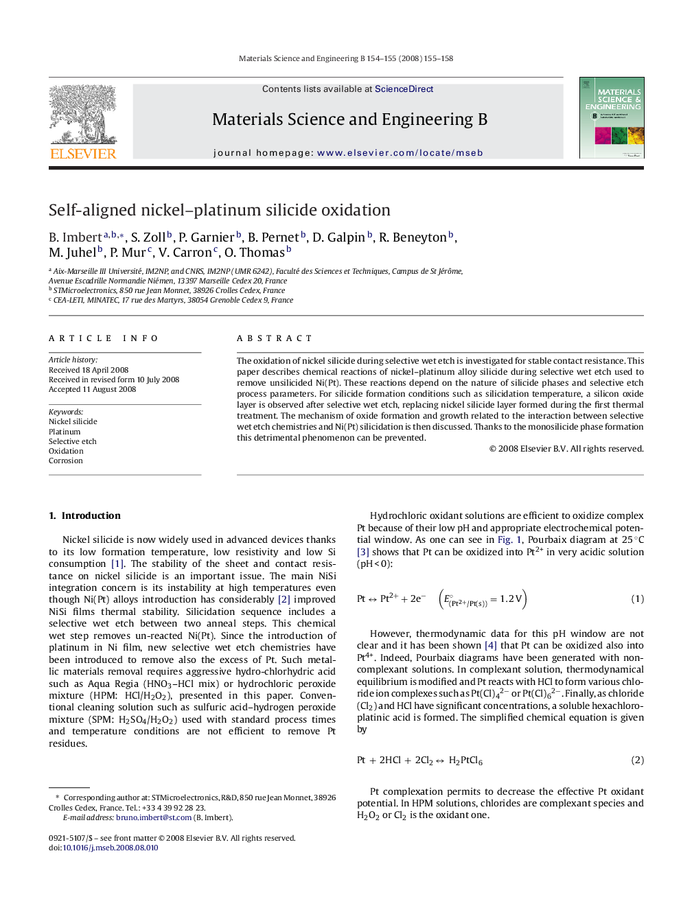 Self-aligned nickel-platinum silicide oxidation