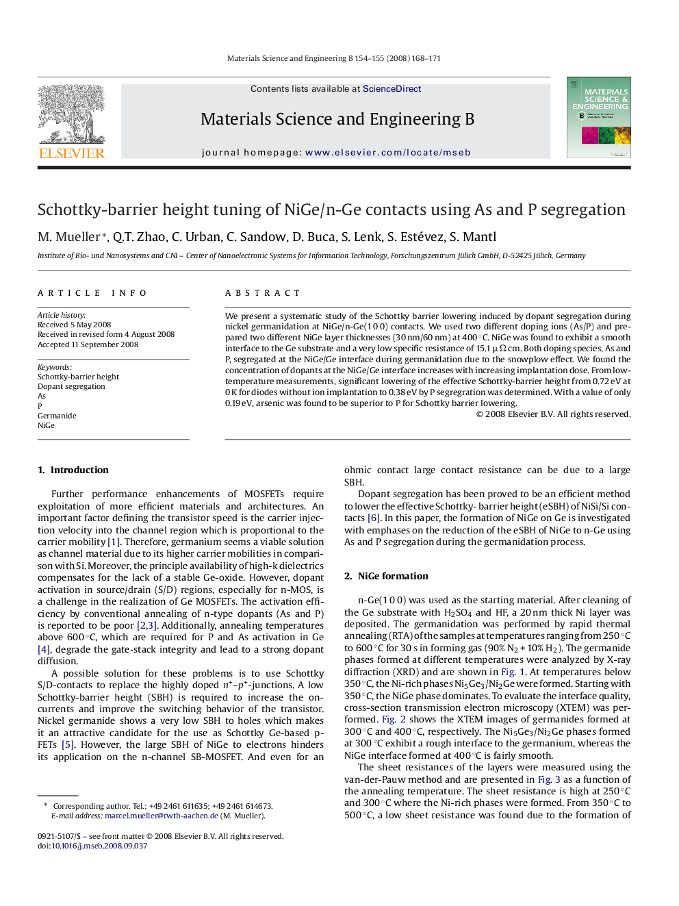 Schottky-barrier height tuning of NiGe/n-Ge contacts using As and P segregation