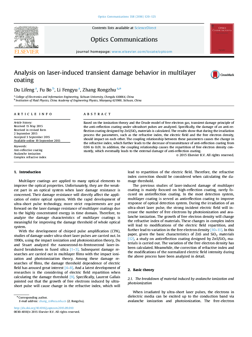 Analysis on laser-induced transient damage behavior in multilayer coating