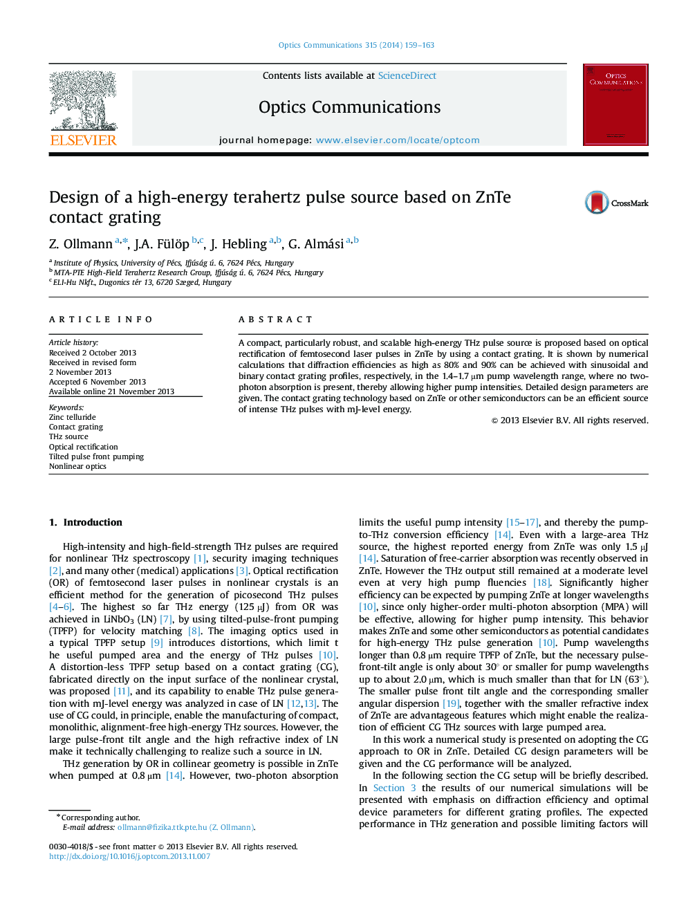 Design of a high-energy terahertz pulse source based on ZnTe contact grating