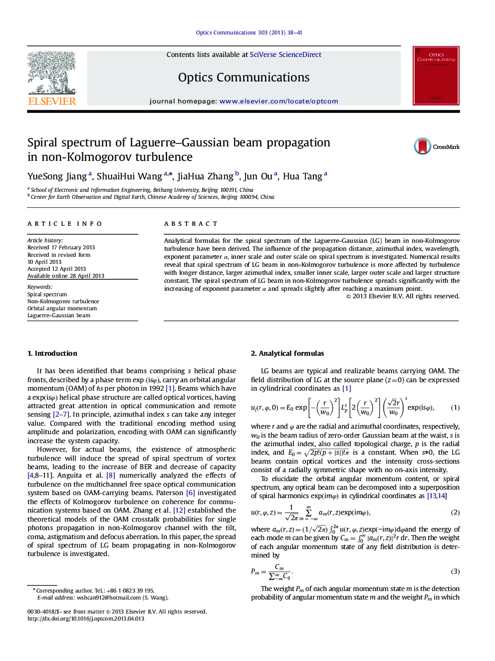 Spiral spectrum of Laguerre–Gaussian beam propagation in non-Kolmogorov turbulence