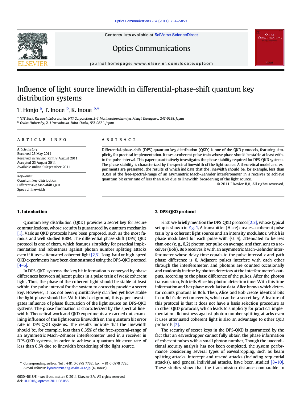 Influence of light source linewidth in differential-phase-shift quantum key distribution systems