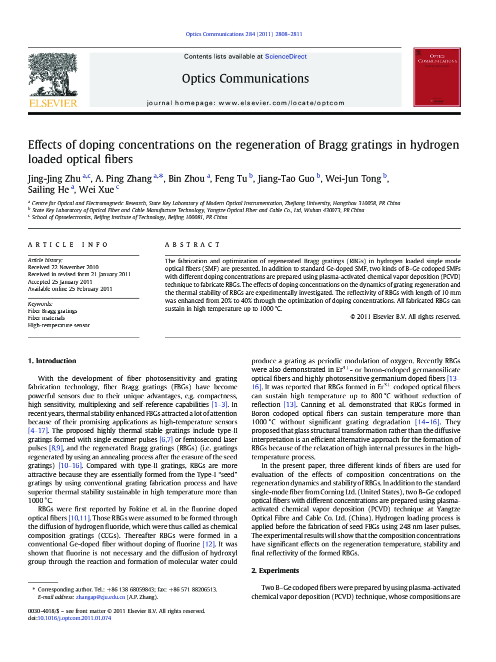 Effects of doping concentrations on the regeneration of Bragg gratings in hydrogen loaded optical fibers