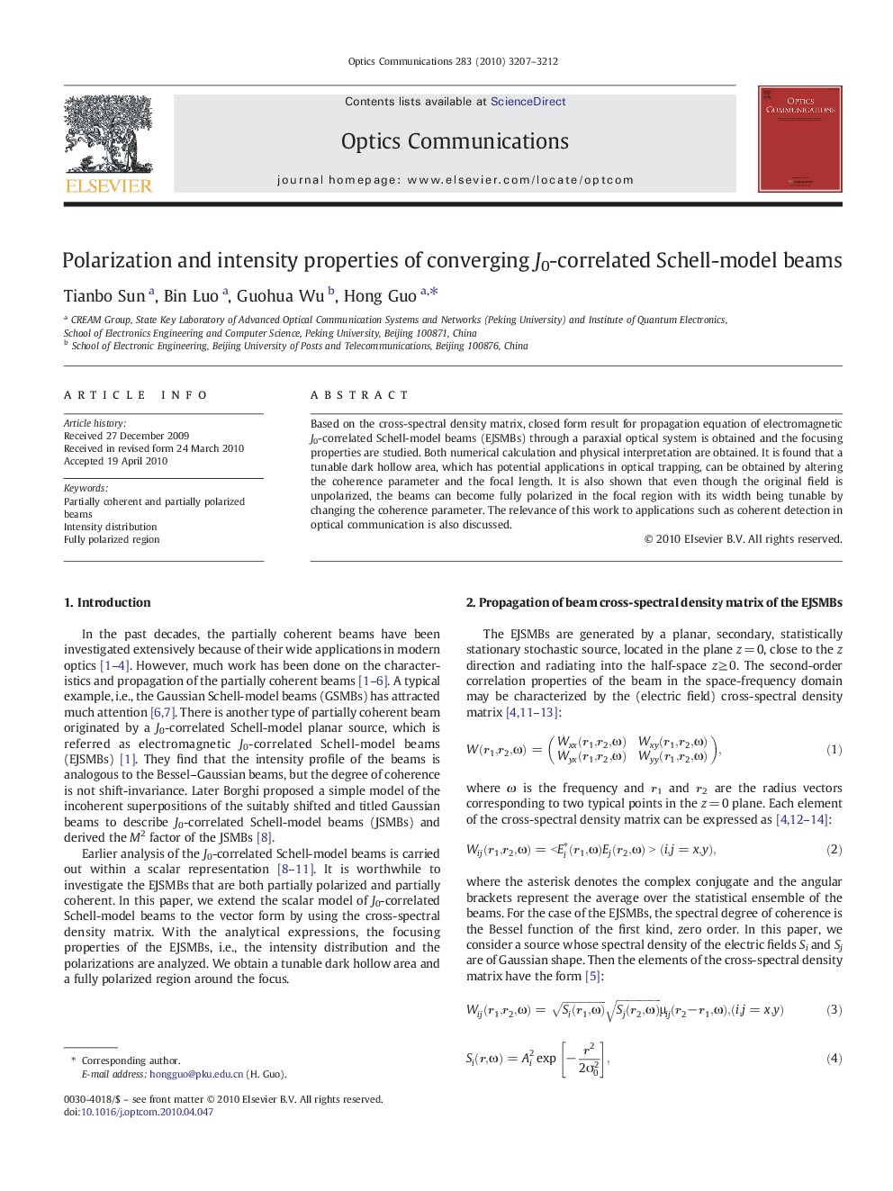 Polarization and intensity properties of converging J0-correlated Schell-model beams