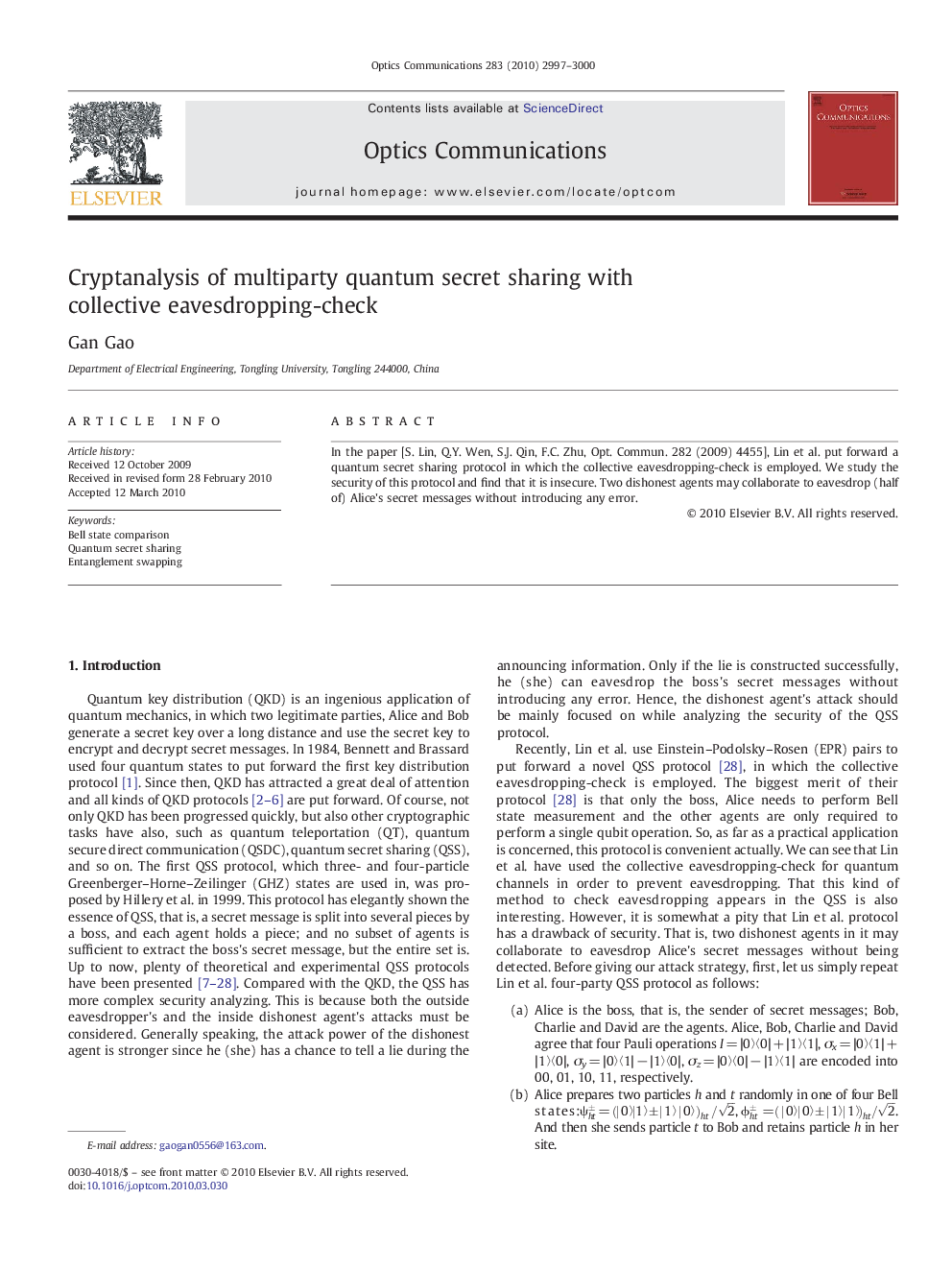 Cryptanalysis of multiparty quantum secret sharing with collective eavesdropping-check