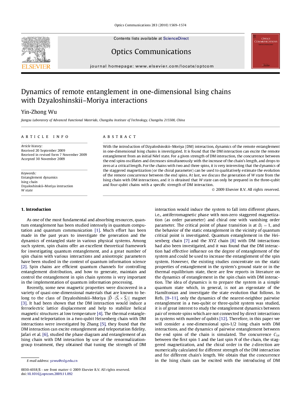 Dynamics of remote entanglement in one-dimensional Ising chains with Dzyaloshinskii-Moriya interactions