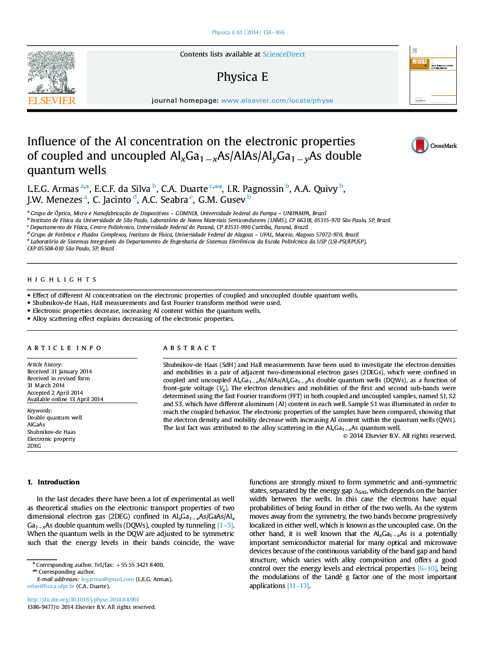 Influence of the Al concentration on the electronic properties of coupled and uncoupled AlxGa1−xAs/AlAs/AlyGa1−yAs double quantum wells