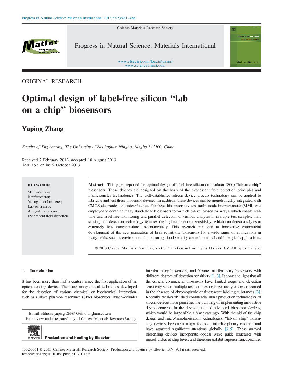 Optimal design of label-free silicon “lab on a chip” biosensors