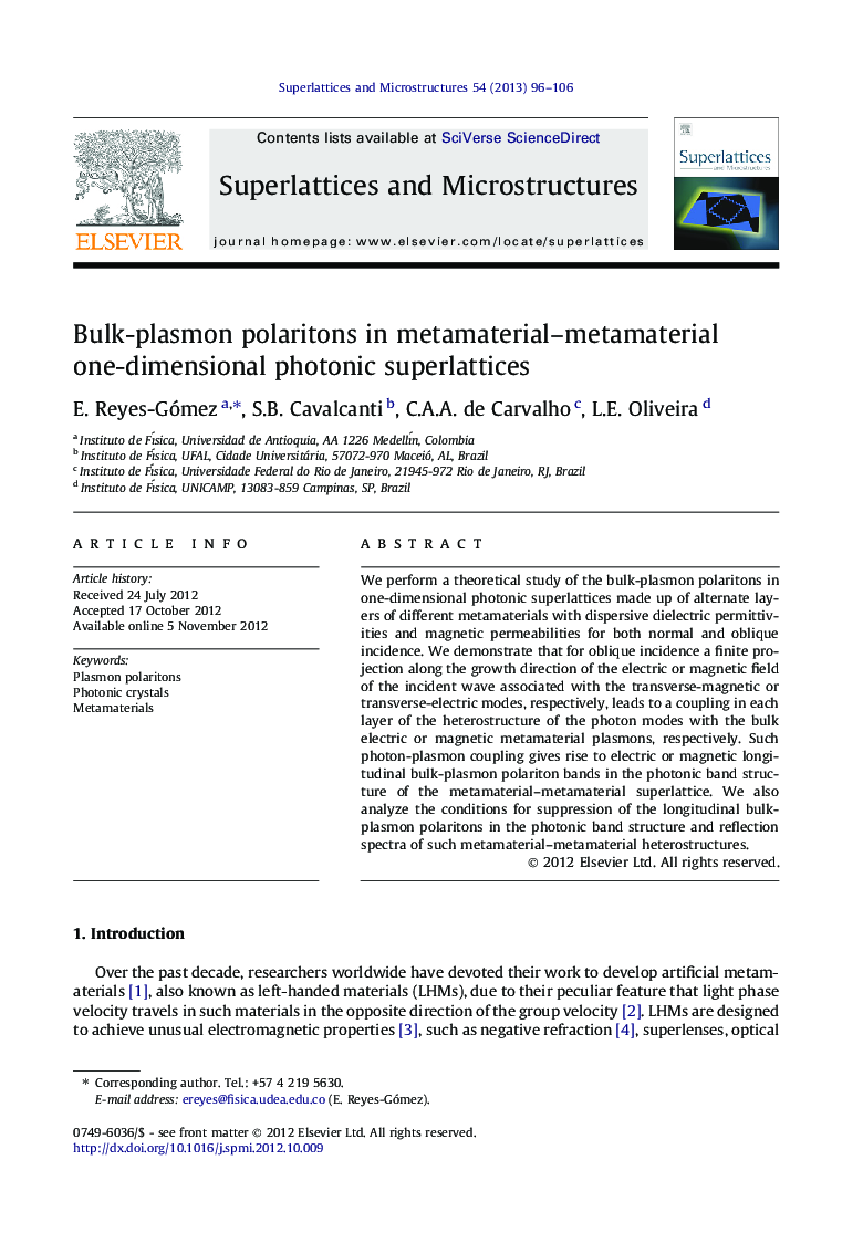 Bulk-plasmon polaritons in metamaterial–metamaterial one-dimensional photonic superlattices