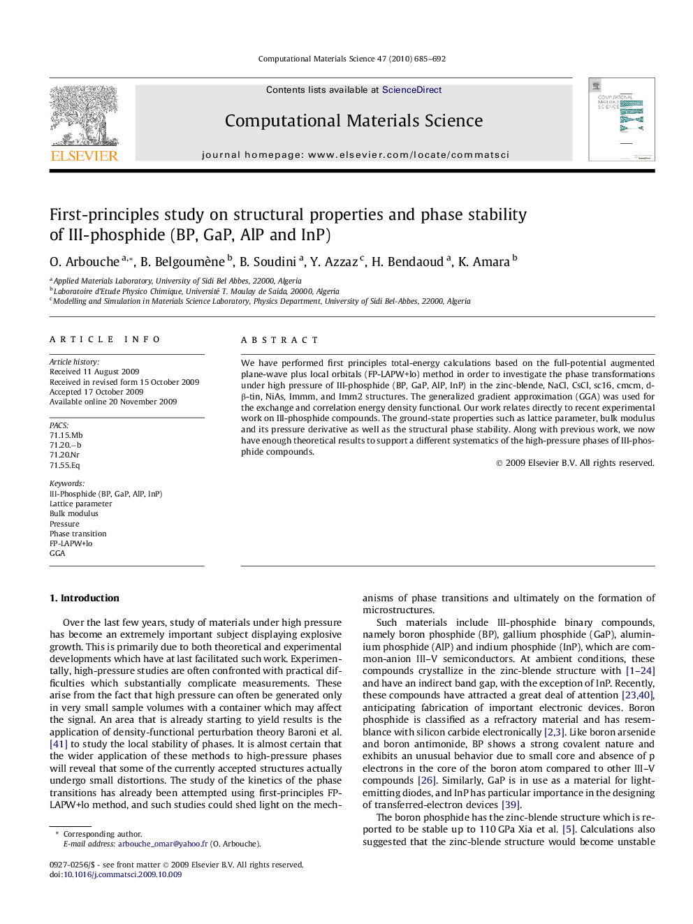 First-principles study on structural properties and phase stability of III-phosphide (BP, GaP, AlP and InP)