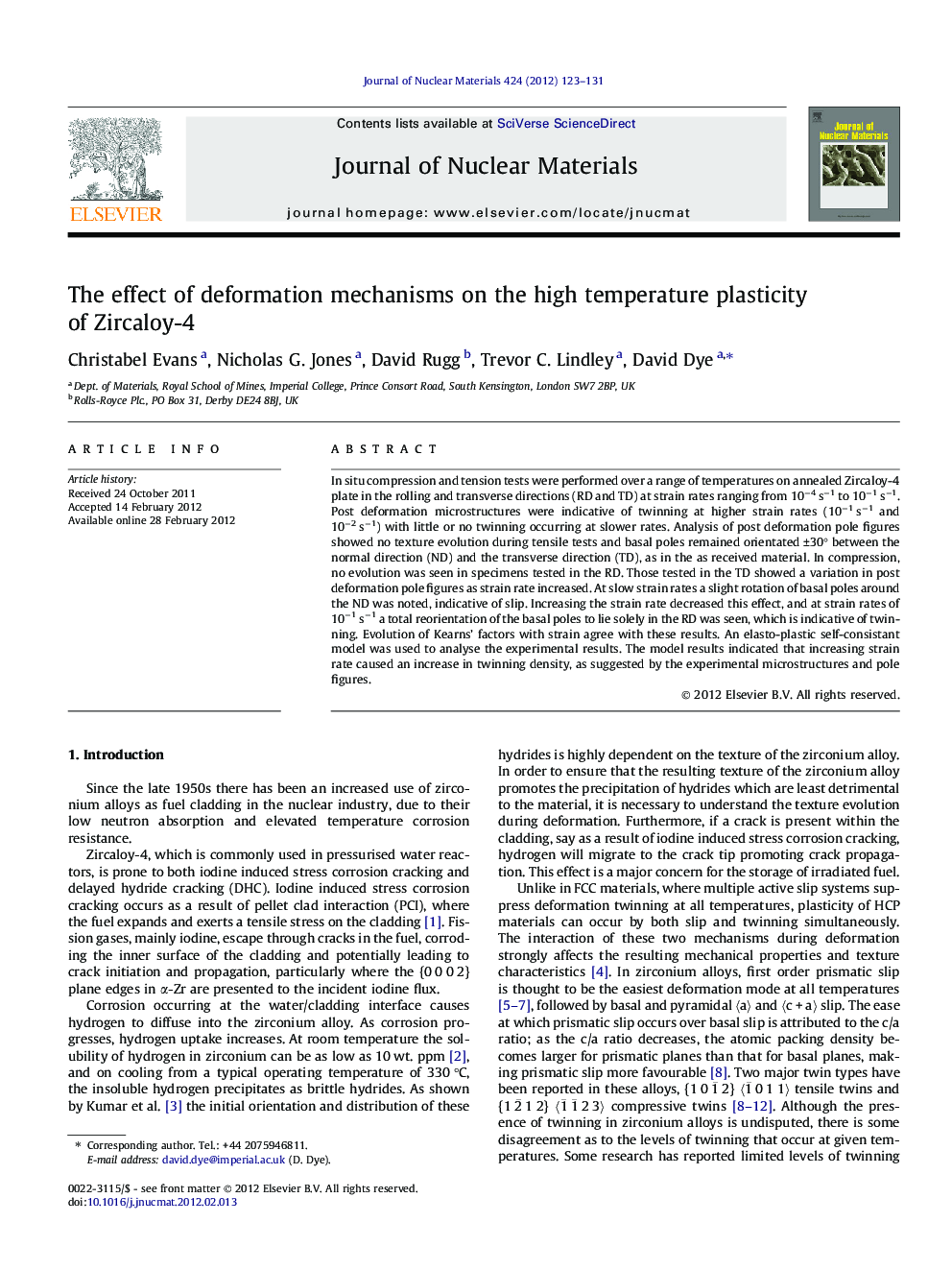 The effect of deformation mechanisms on the high temperature plasticity of Zircaloy-4