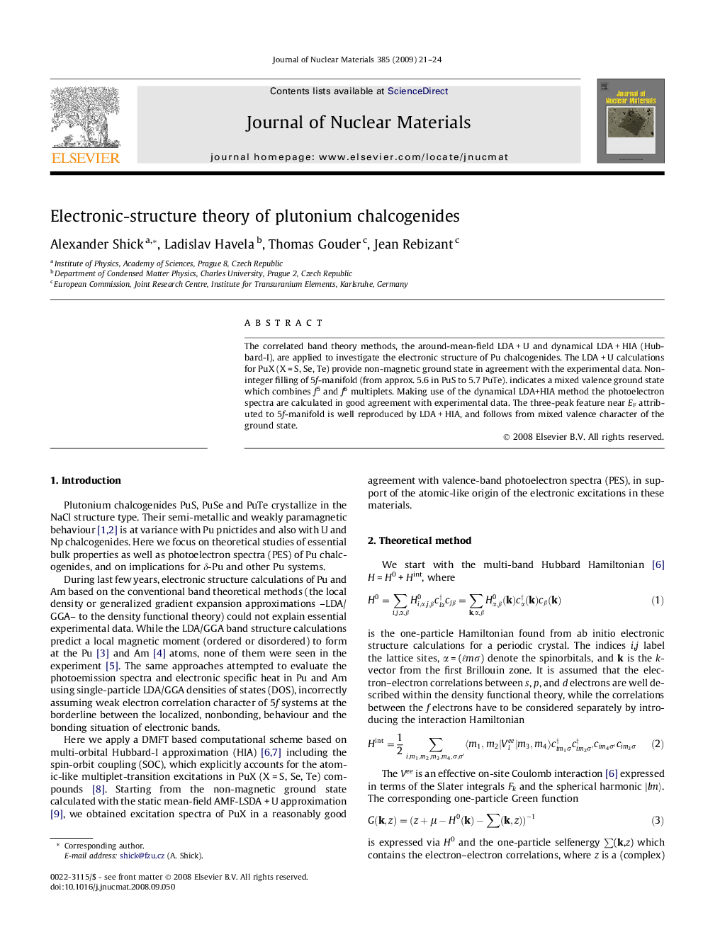 Electronic-structure theory of plutonium chalcogenides