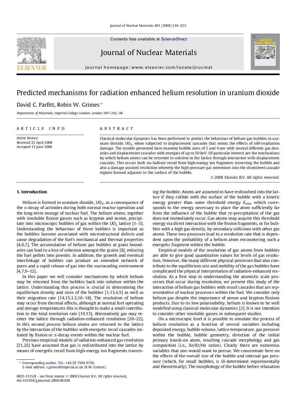 Predicted mechanisms for radiation enhanced helium resolution in uranium dioxide