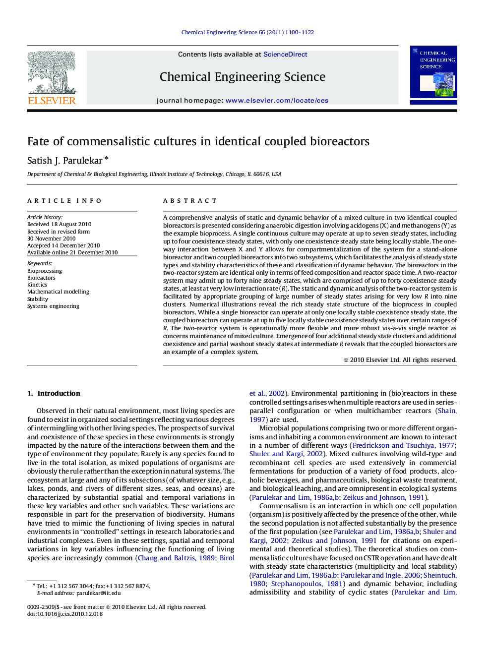 Fate of commensalistic cultures in identical coupled bioreactors