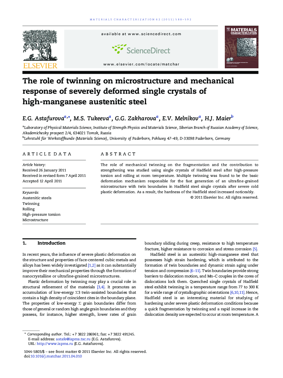 The role of twinning on microstructure and mechanical response of severely deformed single crystals of high-manganese austenitic steel